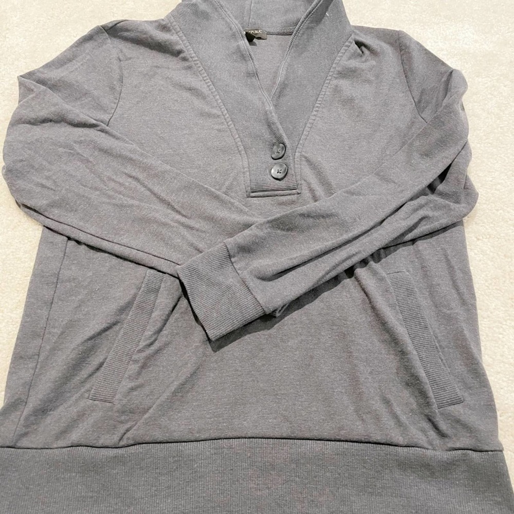 Banana Republic Gray Sweater Large